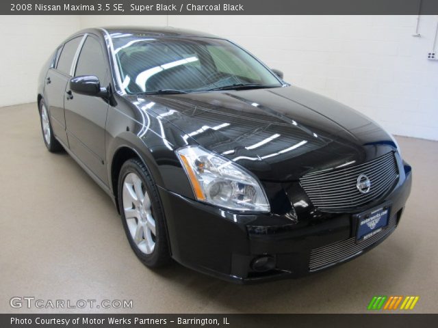 2008 Nissan Maxima 3.5 SE in Super Black