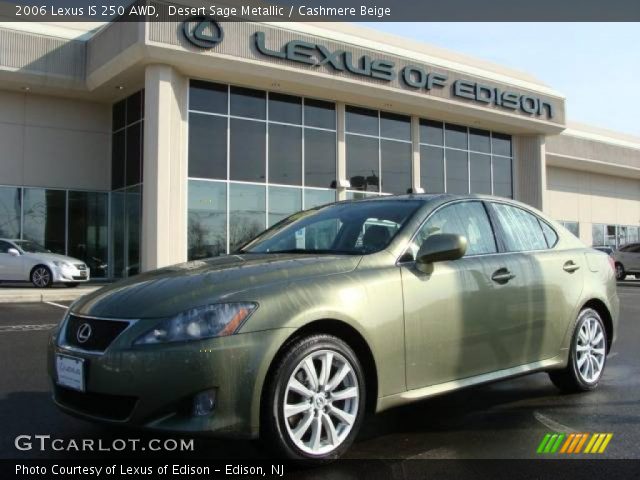 2006 Lexus IS 250 AWD in Desert Sage Metallic