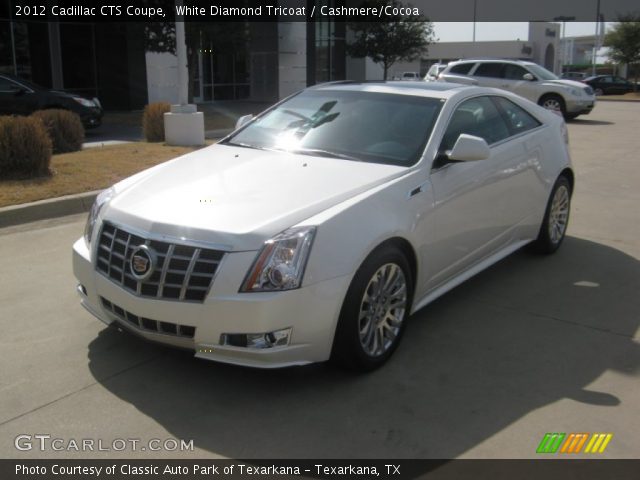 2012 Cadillac CTS Coupe in White Diamond Tricoat