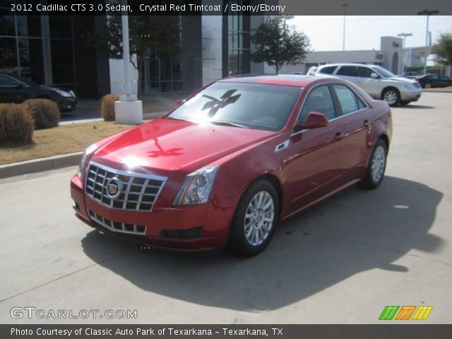 2012 Cadillac CTS 3.0 Sedan in Crystal Red Tintcoat