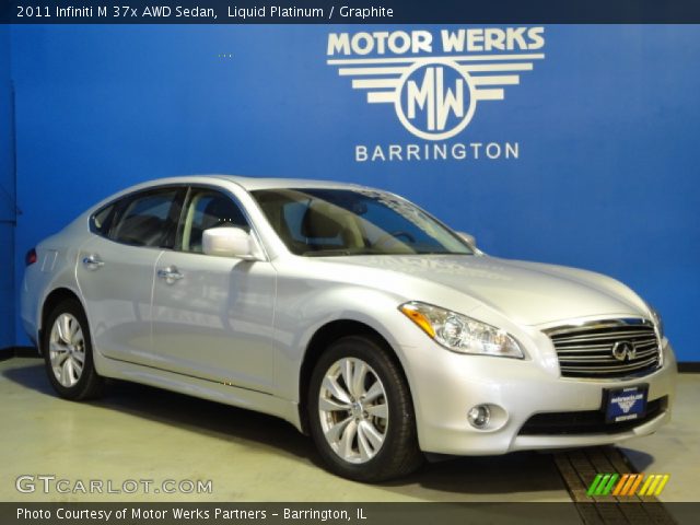 2011 Infiniti M 37x AWD Sedan in Liquid Platinum