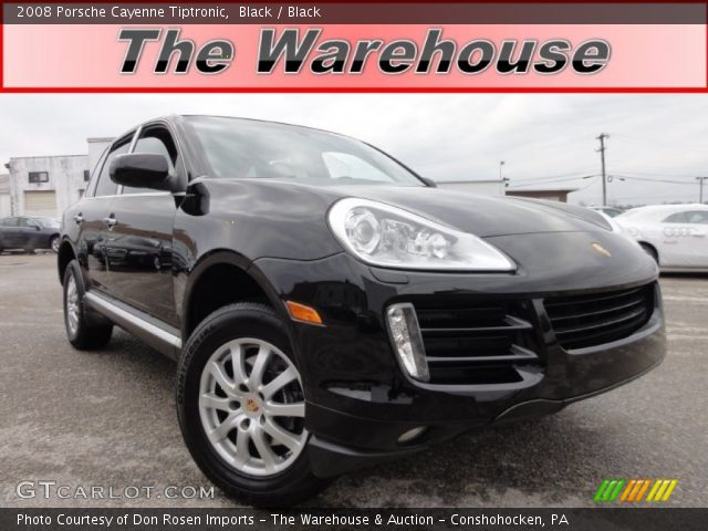 2008 Porsche Cayenne Tiptronic in Black