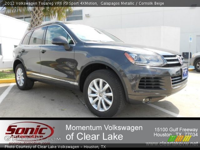 2012 Volkswagen Touareg VR6 FSI Sport 4XMotion in Galapagos Metallic