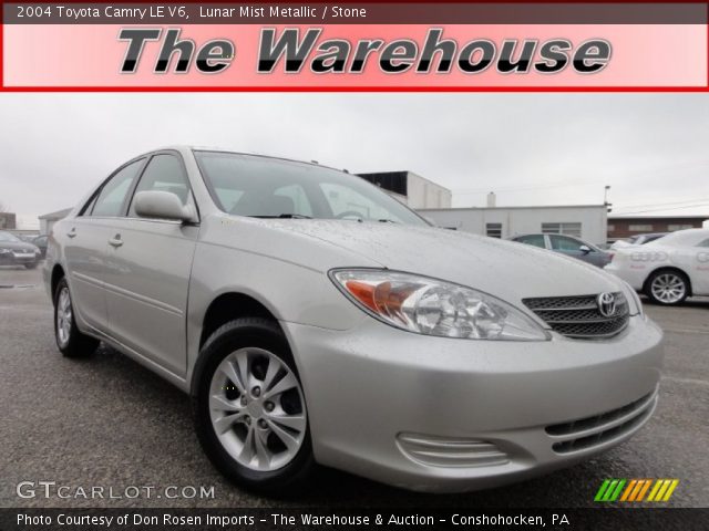 2004 Toyota Camry LE V6 in Lunar Mist Metallic