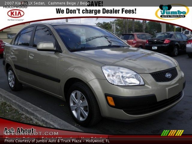 2007 Kia Rio LX Sedan in Cashmere Beige