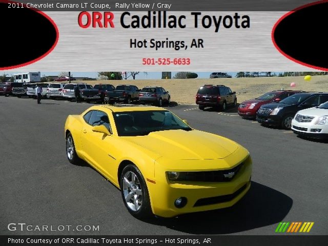 2011 Chevrolet Camaro LT Coupe in Rally Yellow