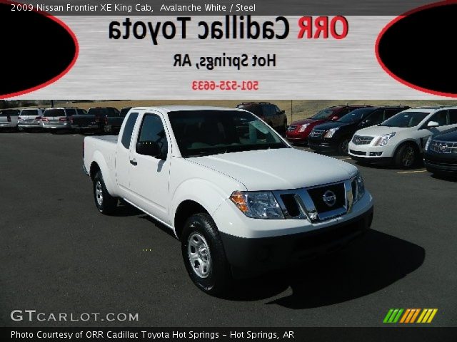 2009 Nissan Frontier XE King Cab in Avalanche White