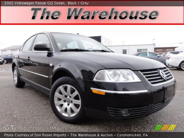 2002 Volkswagen Passat GLS Sedan in Black