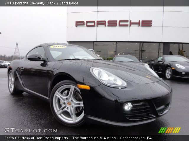 2010 Porsche Cayman  in Black