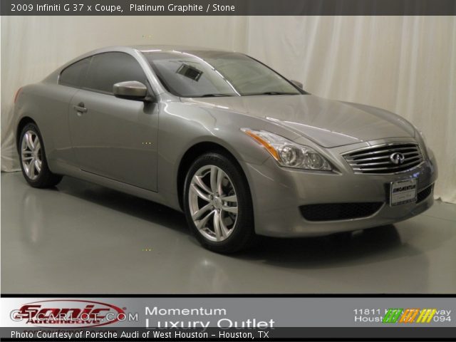 2009 Infiniti G 37 x Coupe in Platinum Graphite
