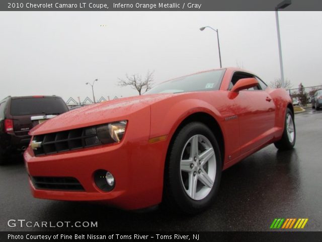 2010 Chevrolet Camaro LT Coupe in Inferno Orange Metallic