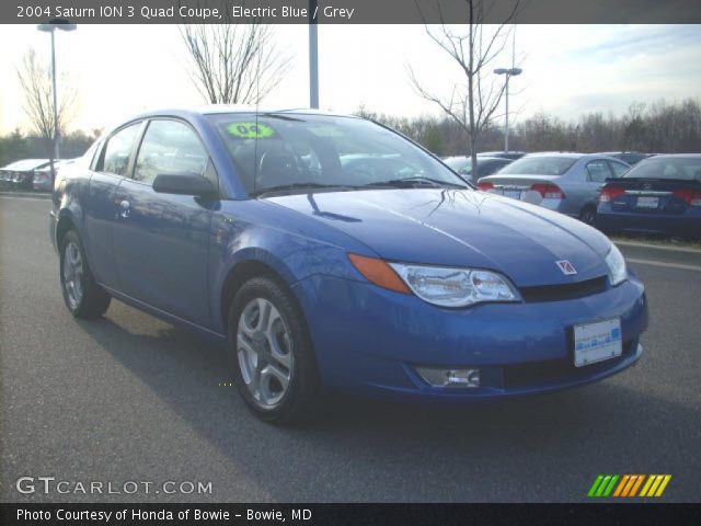 2004 Saturn ION 3 Quad Coupe in Electric Blue