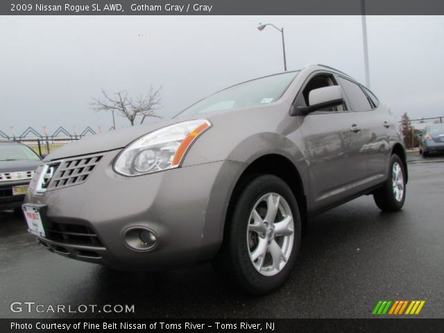 2009 Nissan Rogue SL AWD in Gotham Gray