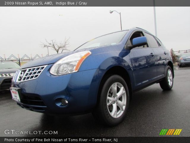 2009 Nissan Rogue SL AWD in Indigo Blue