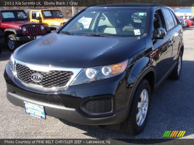 2011 Kia Sorento LX in Ebony Black