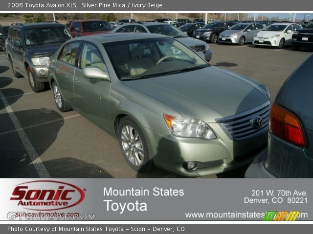 2008 Toyota Avalon XLS in Silver Pine Mica