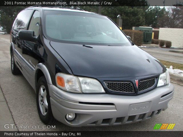 2001 Pontiac Montana MontanaVision in Blue Black Metallic