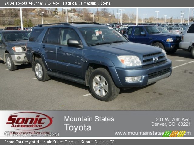 2004 Toyota 4Runner SR5 4x4 in Pacific Blue Metallic