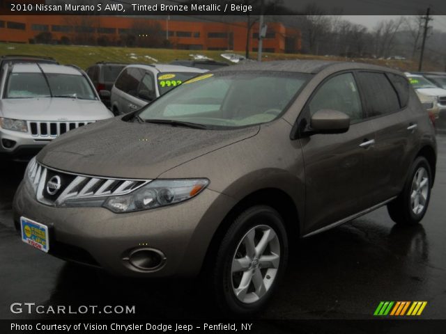 2010 Nissan Murano S AWD in Tinted Bronze Metallic