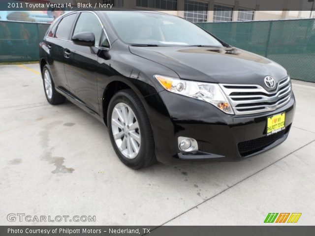 2011 Toyota Venza I4 in Black