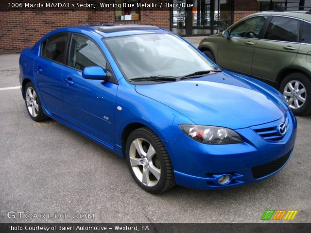 2006 Mazda MAZDA3 s Sedan in Winning Blue Metallic