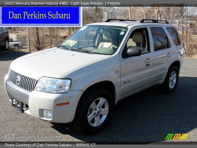 2007 Mercury Mariner Hybrid 4WD in Light Sage Metallic
