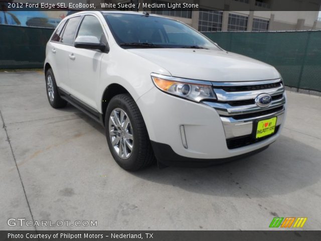 2012 Ford Edge SEL EcoBoost in White Suede