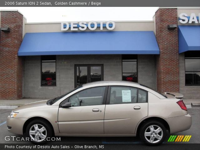 2006 Saturn ION 2 Sedan in Golden Cashmere