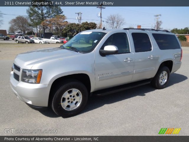2011 Chevrolet Suburban LT 4x4 in Sheer Silver Metallic