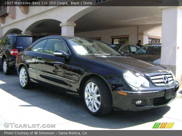 2007 Mercedes-Benz CLK 350 Coupe in Black