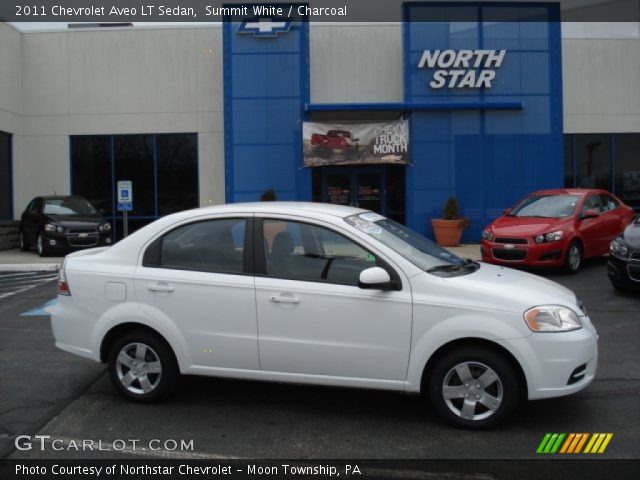 2011 Chevrolet Aveo LT Sedan in Summit White