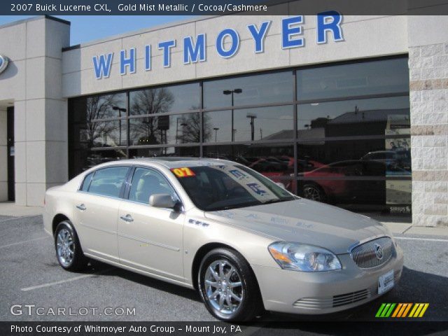 2007 Buick Lucerne CXL in Gold Mist Metallic