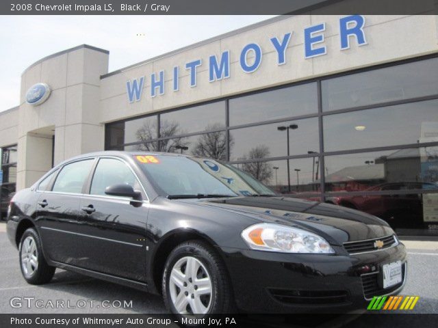 2008 Chevrolet Impala LS in Black
