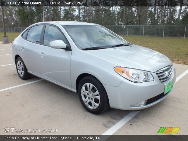 2010 Hyundai Elantra SE in Liquid Silver