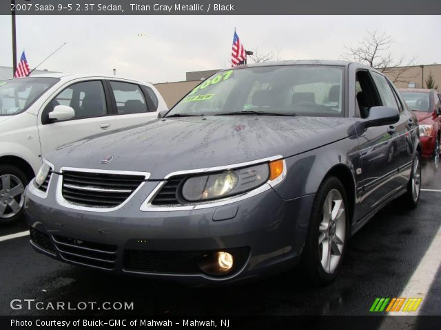 2007 Saab 9-5 2.3T Sedan in Titan Gray Metallic