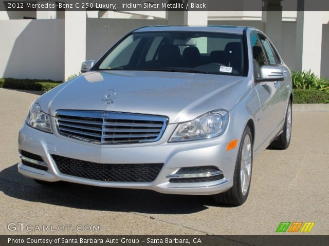 2012 Mercedes-Benz C 250 Luxury in Iridium Silver Metallic