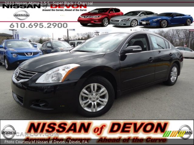 2011 Nissan Altima 2.5 S in Super Black