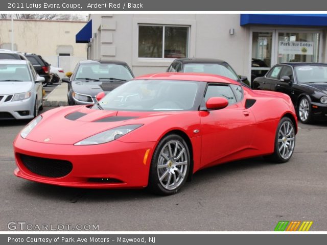2011 Lotus Evora Coupe in Ardent Red