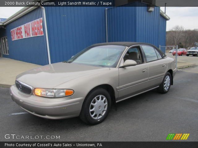 2000 Buick Century Custom in Light Sandrift Metallic