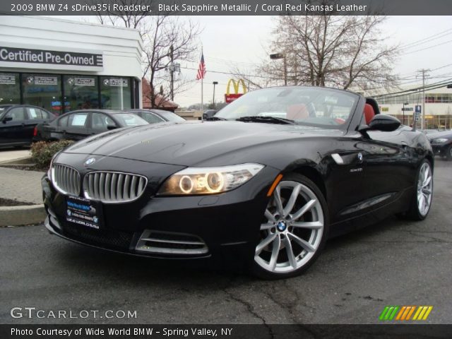 2009 BMW Z4 sDrive35i Roadster in Black Sapphire Metallic