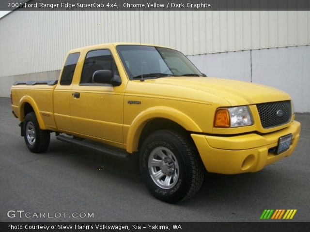 2001 Ford Ranger Edge SuperCab 4x4 in Chrome Yellow
