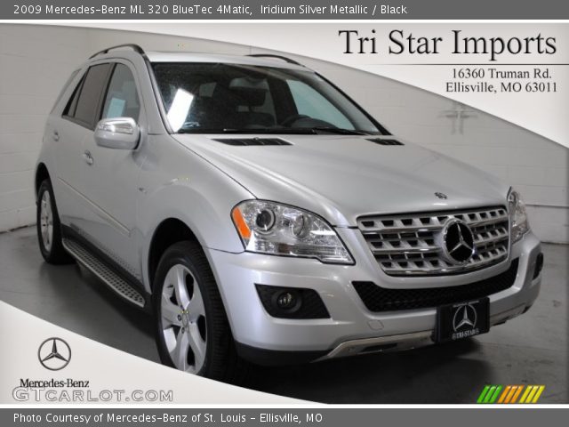 2009 Mercedes-Benz ML 320 BlueTec 4Matic in Iridium Silver Metallic