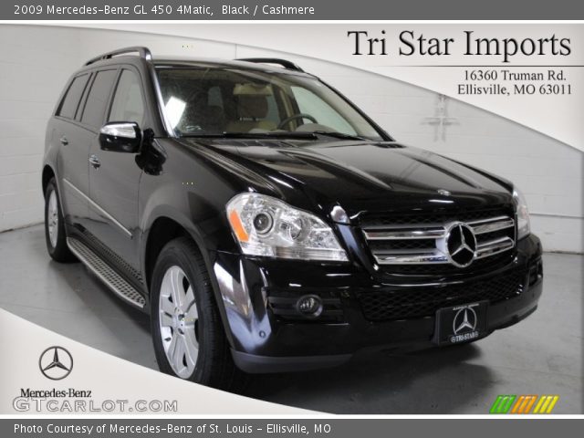 2009 Mercedes-Benz GL 450 4Matic in Black