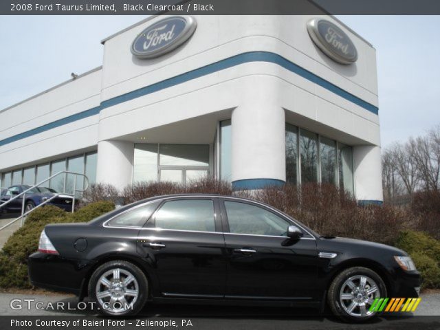 2008 Ford Taurus Limited in Black Clearcoat