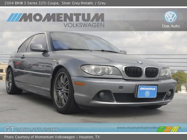 2004 BMW 3 Series 325i Coupe in Silver Grey Metallic