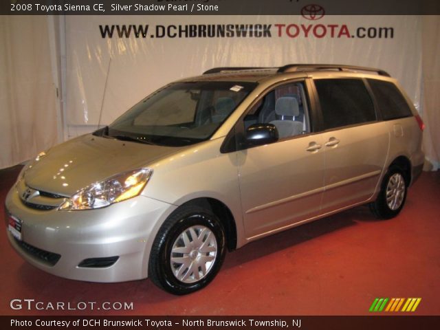 2008 Toyota Sienna CE in Silver Shadow Pearl