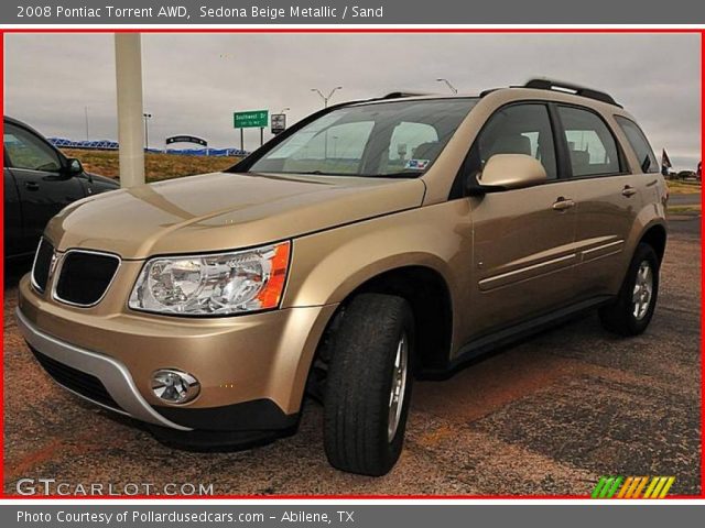 2008 Pontiac Torrent AWD in Sedona Beige Metallic