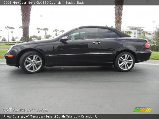 2008 Mercedes-Benz CLK 350 Cabriolet in Black