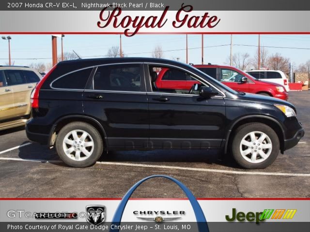 2007 Honda CR-V EX-L in Nighthawk Black Pearl
