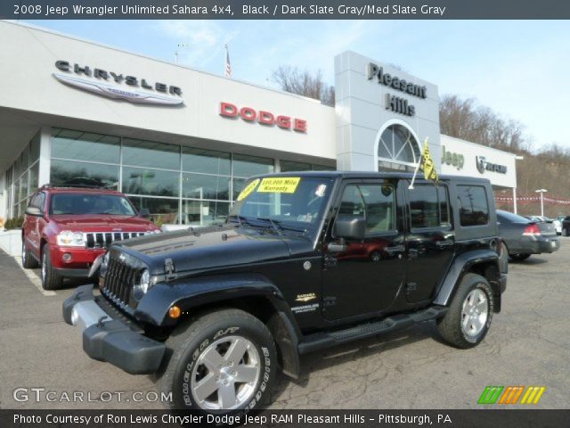 2008 Jeep Wrangler Unlimited Sahara 4x4 in Black